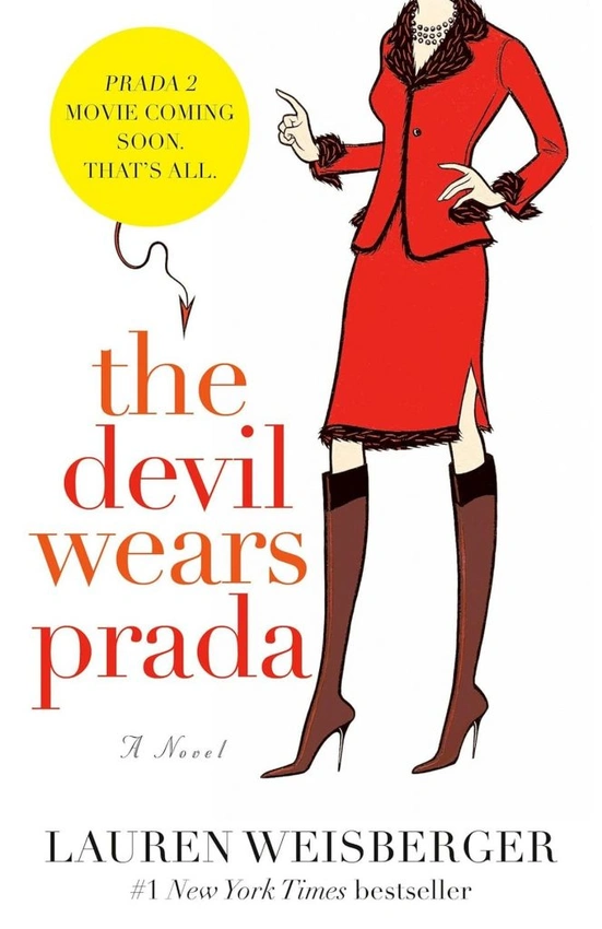'Devil Wears Prada book cover aesthetic'