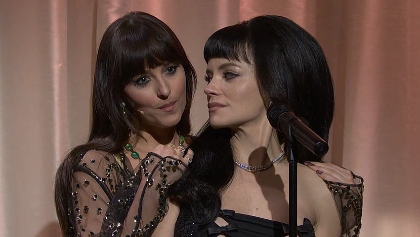 Lily Allen Returns to SNL After 19 Years with Dakota Johnson Cameo