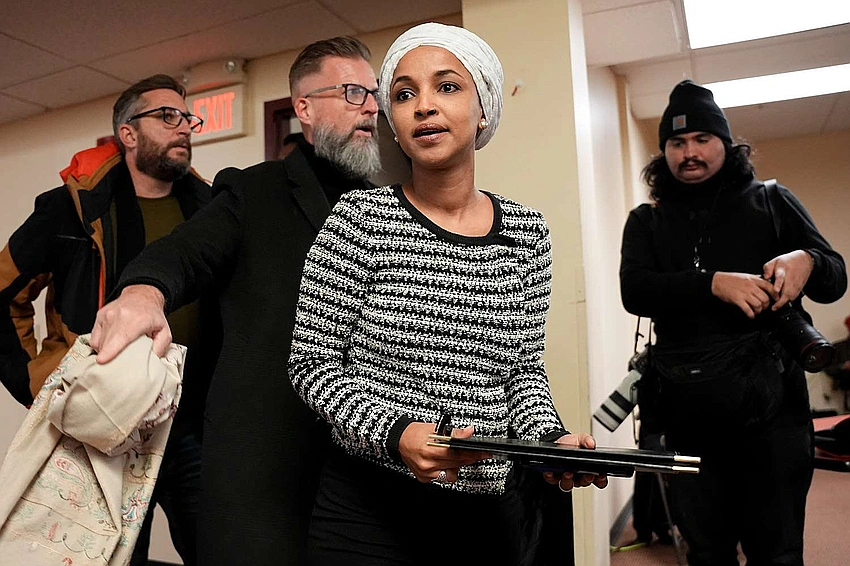 Ilhan Omar Hits Back at Trump's Staged Town Hall Claim