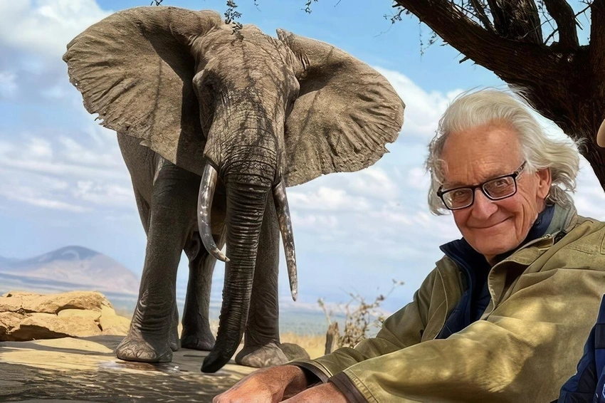 Pioneering elephant conservationist Iain Douglas-Hamilton dies at 83