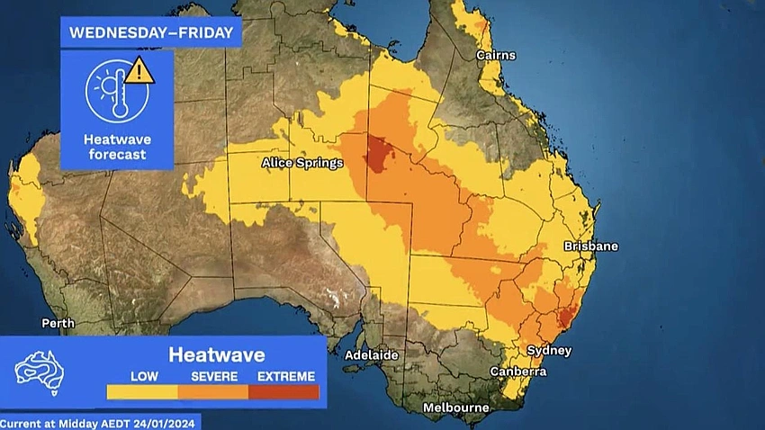 Australia Day Heatwave Prompts Warnings, Cancellations, Protests