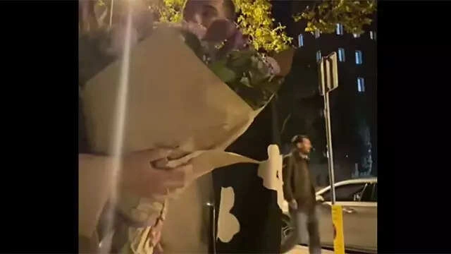 Messi photobombs couple in Barcelona as fans reel from Camp Nou return and 400th assist