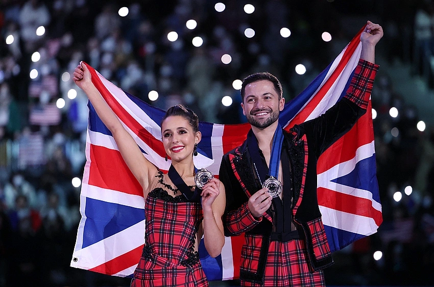Disco Brit Fear & Gibson miss Olympic ice dance podium in Milan