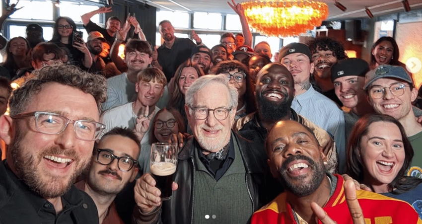 Spielberg & Colman Domingo Shock London Pub Quiz! #DisclosureDay Buzz