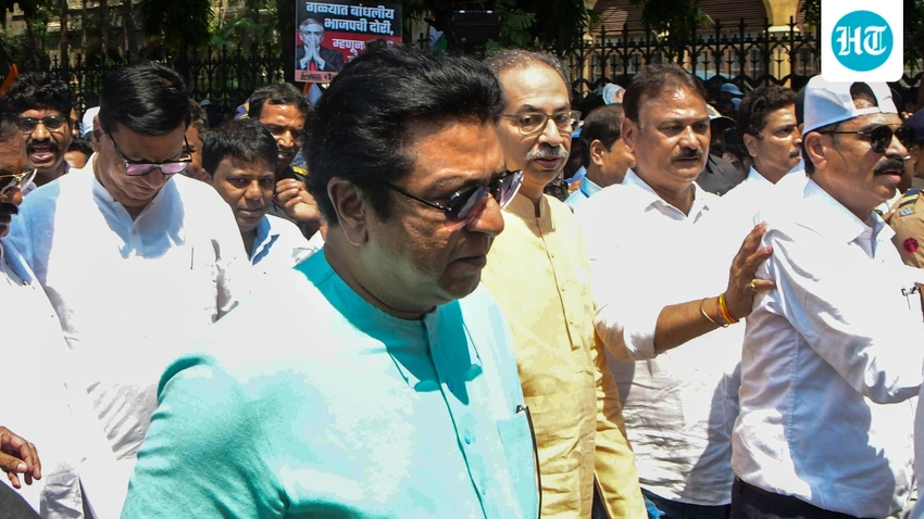 Thackeray Cousins Lead Mumbai Roar Against EVMs & "Vote Chori"