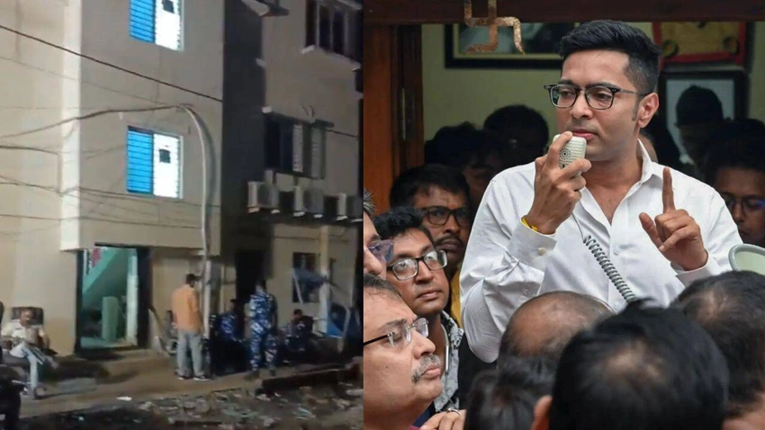 TMC's Abhishek Banerjee Slams Bengal Police: "Theft in Uniform" After Office Demolition