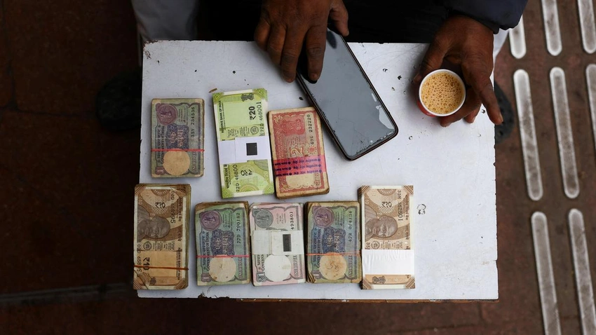Rupee slips 22 paise to 90.54 after India-U.S. trade rally