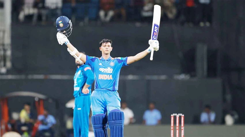 15-Year-Old Sooryavanshi Smashes Fastest List A Fifty! 🏏🤯