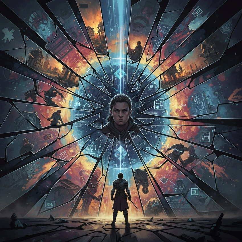 'unconventional hero journey, moral ambiguity film still'