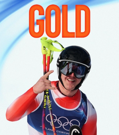 Swiss Downhill Skier Clinches First Gold of the 2026 Winter Olympics