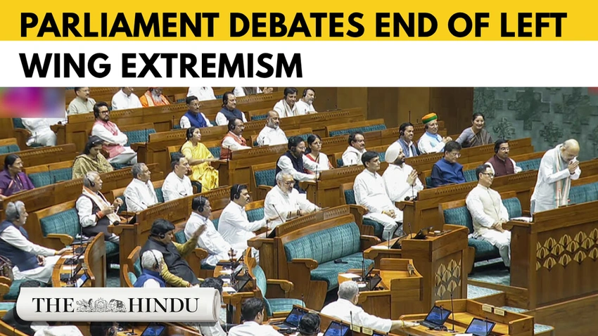 Amit Shah Links Naxalism to Left-Wing Ideology in Lok Sabha Debate