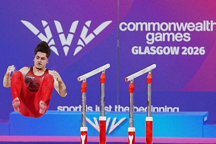 Gymnast Gabriel Langton's Shocking Fall Mars England's Silver at Commonwealths