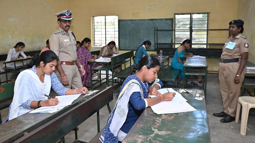 4,172 Candidates Take SI Recruitment Test in Virudhunagar