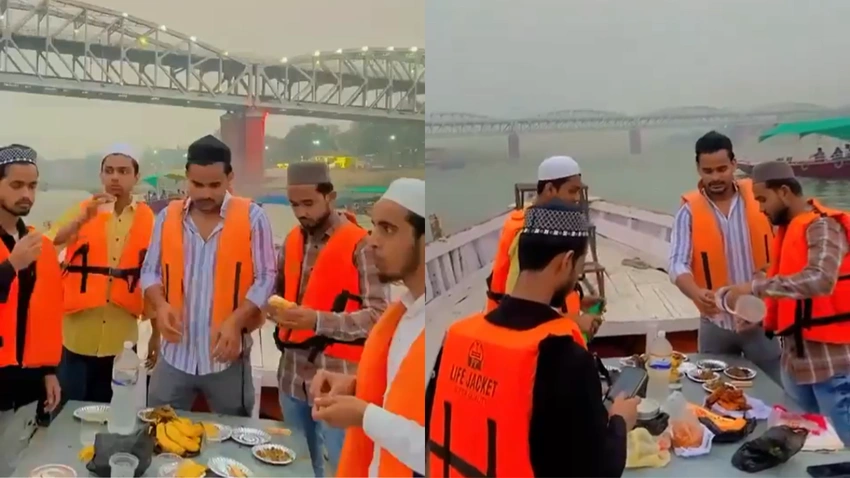 Iftar on Ganga boat in Varanasi sparks 14 arrests over biryani waste