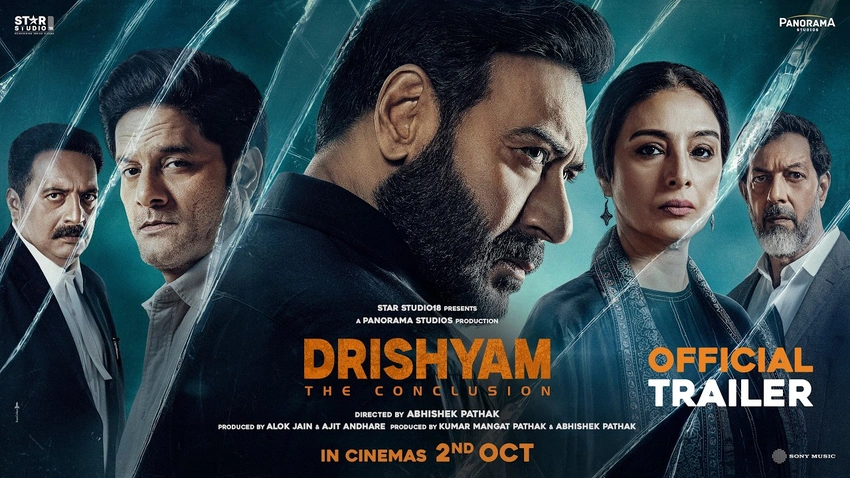 Drishyam: The Conclusion Trailer OUT! Ajay Devgn & Tabu Return