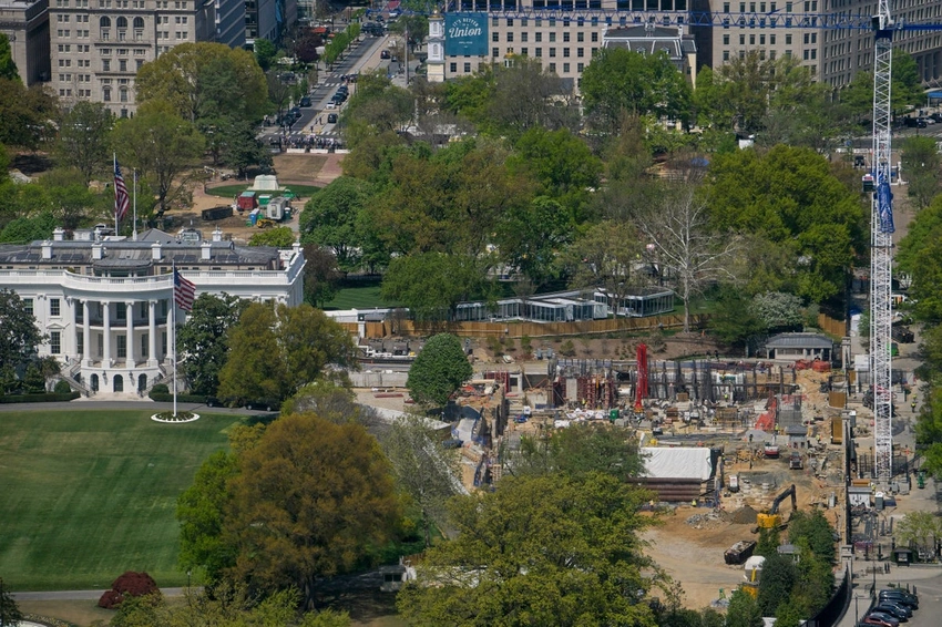 Judge halts aboveground White House ballroom, allows security work
