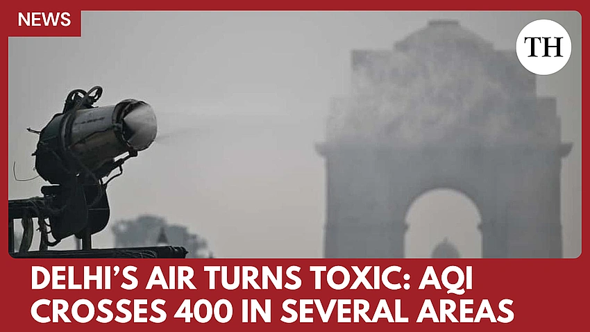 Delhi Air Heats Up: AQI Surges to 400 as GRAP Measures Kick In