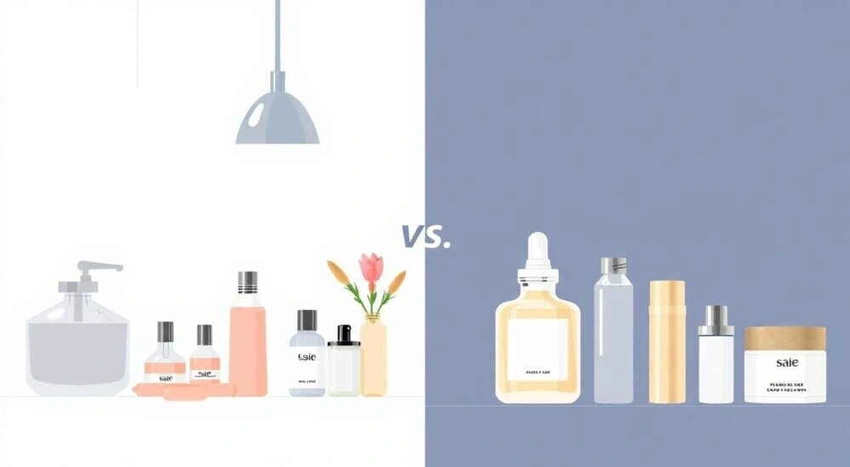 minimalist vs maximalist skincare routine comparison