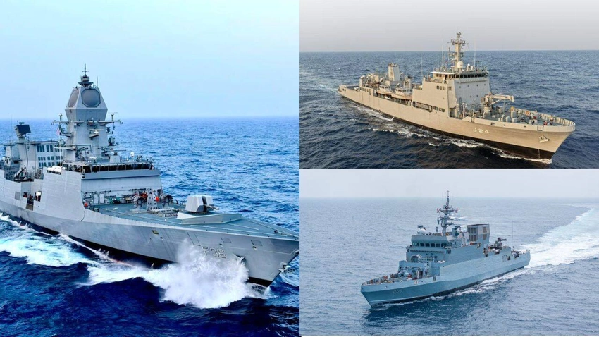 India's Naval Power Boost! 🇮🇳 3 New Indigenous Warships Commissioned