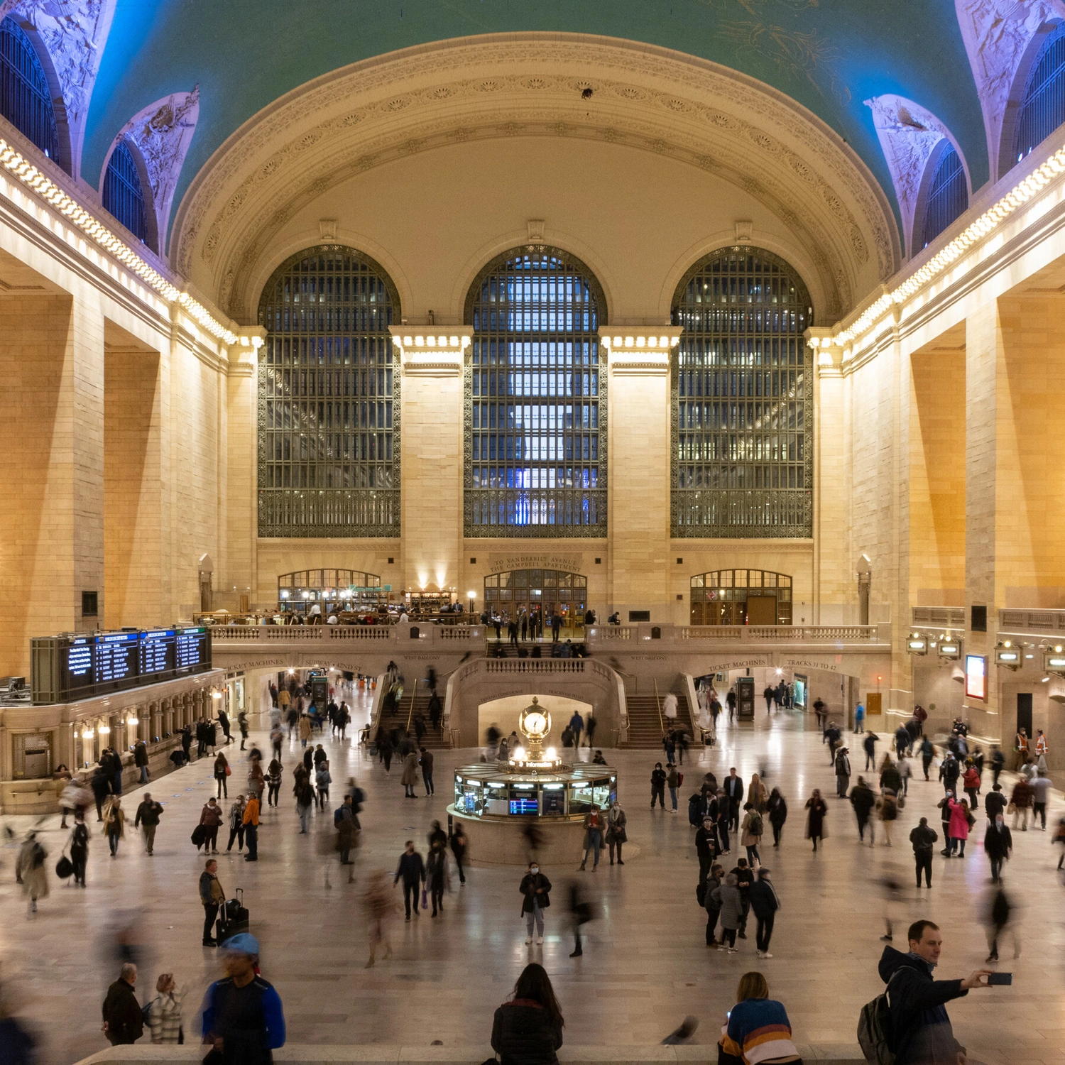 Knife-wielding man shot dead by police after three stabbed at Grand Central subway