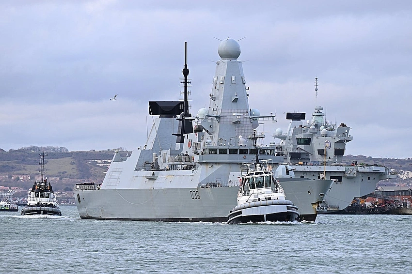 UK to send Royal Navy warship HMS Dragon to Cyprus