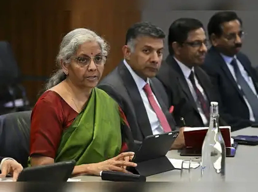 Sitharaman Pushes Back On AI Investment Outflow Claims at Conclave