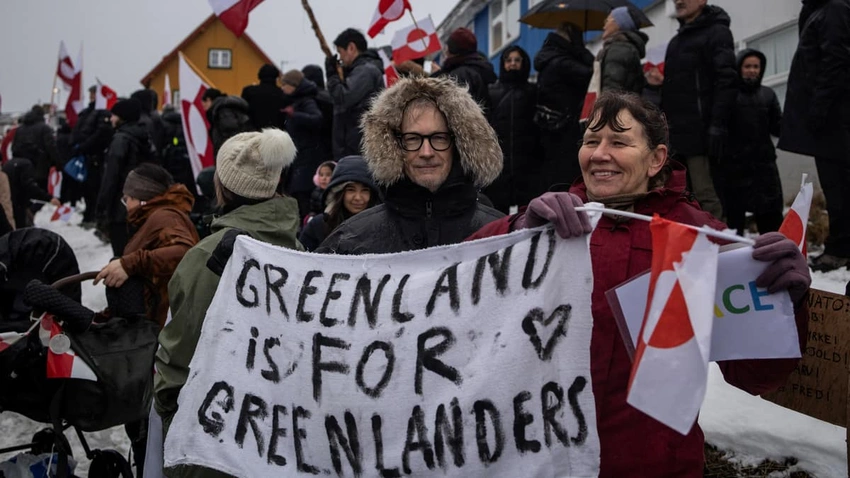 Greenland Protests Spike as 'Make America Go Away' Hats Mock Trump