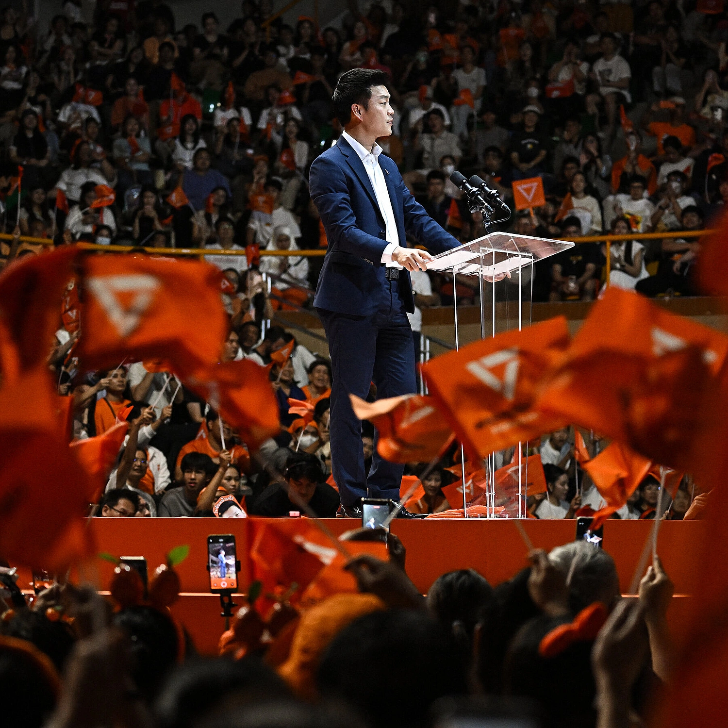 Thai conservatives surge as early results show ahead in election