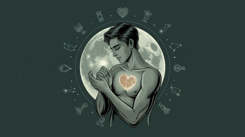 Moonstruck Lover: What His Inner Self Reveals When He's Falling For You