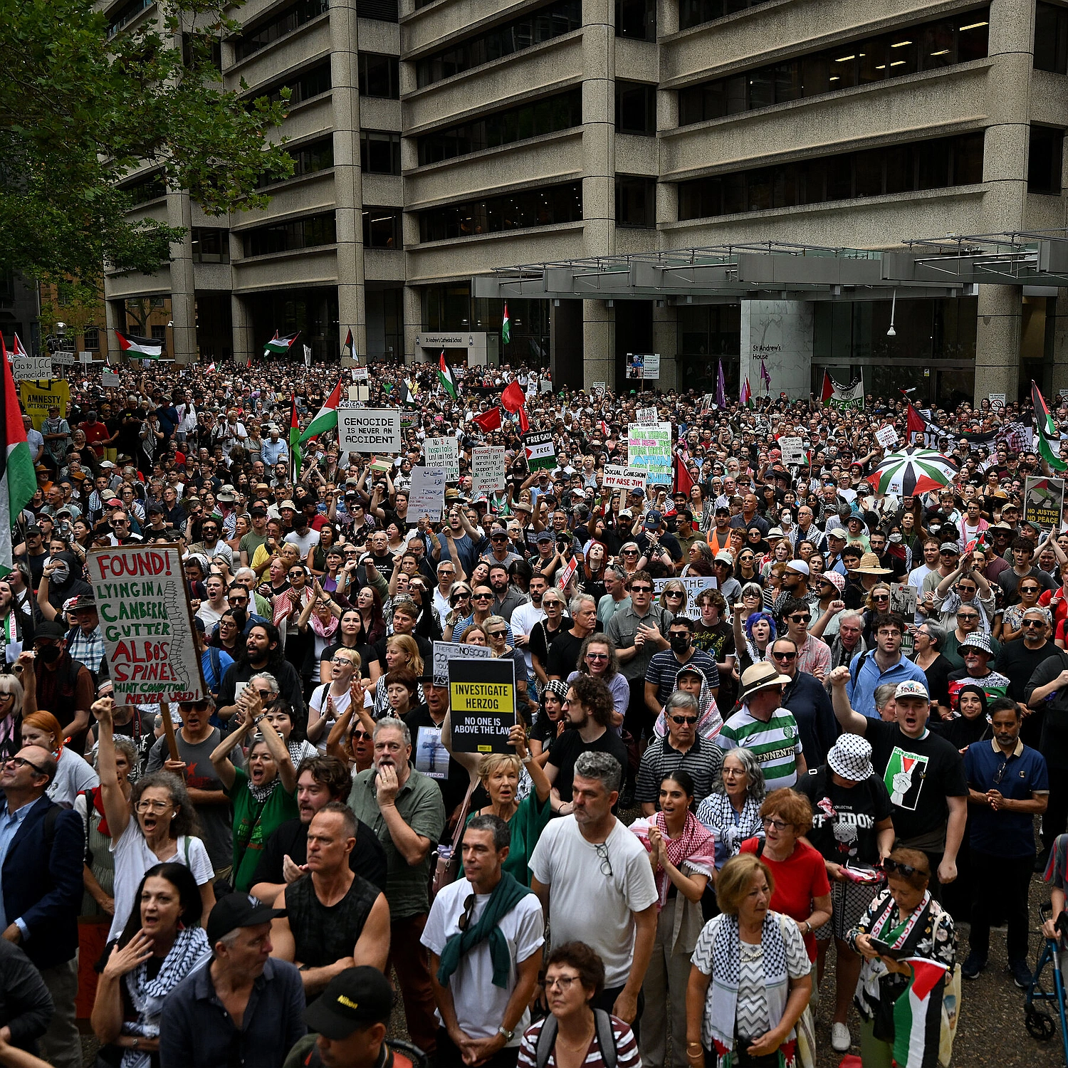 Sydney Protests Rise Over Herzog Visit as Police Crackdown Intensifies