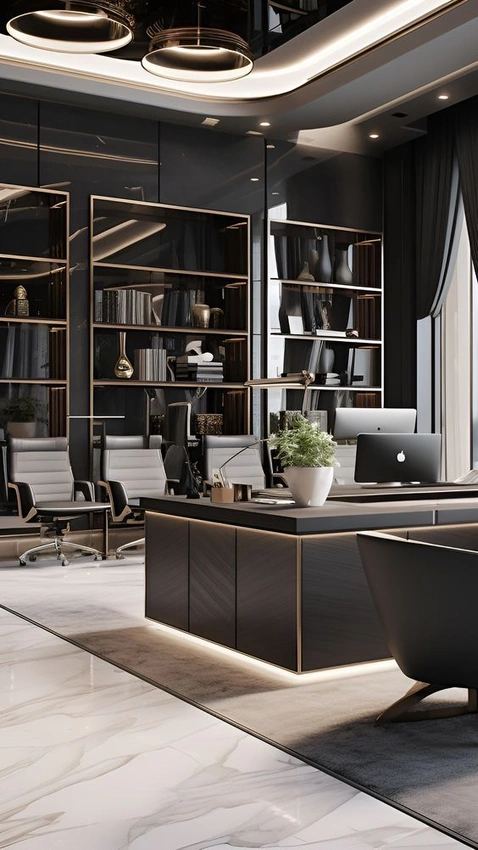Capricorn CEO office aesthetic