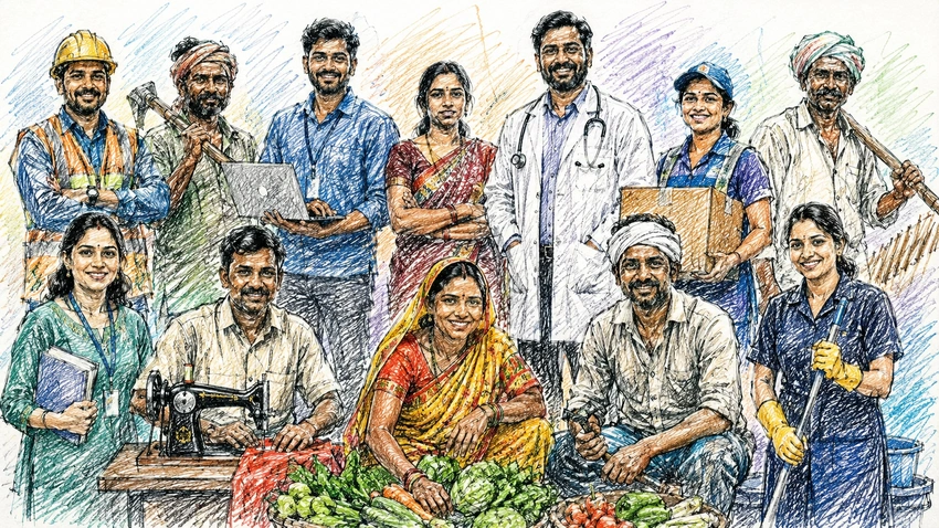 India Faces Job-Quality Gap as Agriculture Still Dominates