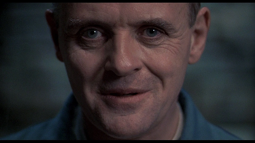 person looking terrified at screen
Cover image search term: movie still of Anthony Hopkins as Hannibal Lecter, close-up, intense eyes