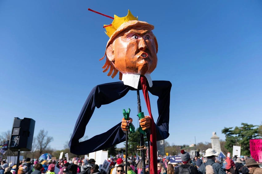 Thousands march in No Kings protests against Trump and ICE across US
