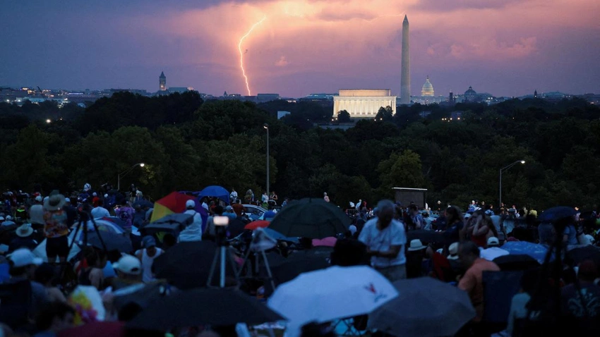 America's 250th: Trump's Patriotic Address, Weather Woes & Historic Celebrations!