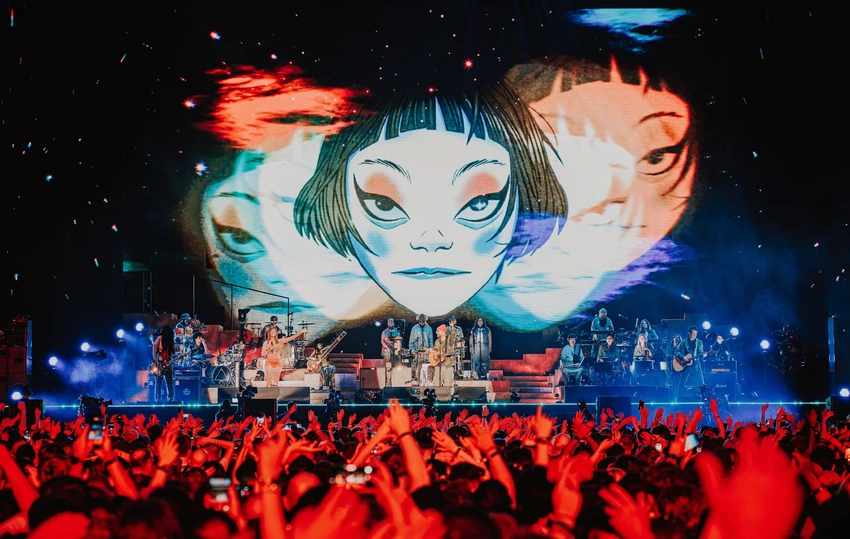 Gorillaz Break New Ground: Virtual Artists Take Over Real Stages!