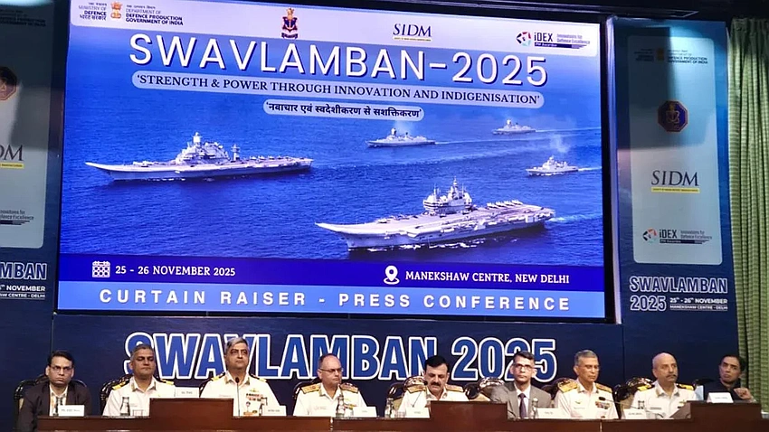 Indian Navy hosts Swavlamban 2025 in New Delhi