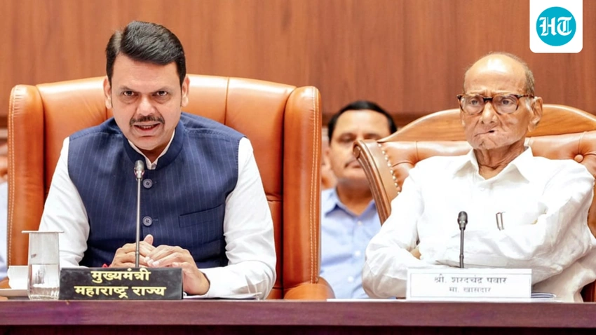 NCP Merger Buzz: Fadnavis Meets Factions Amid NDA Speculation