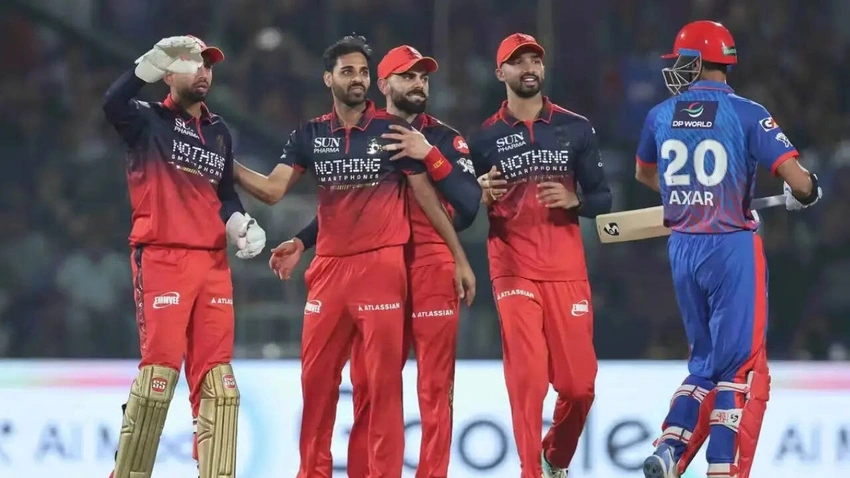 RCB Thump DC to Nine-Wicket Win, Close on PBKS in IPL 2026