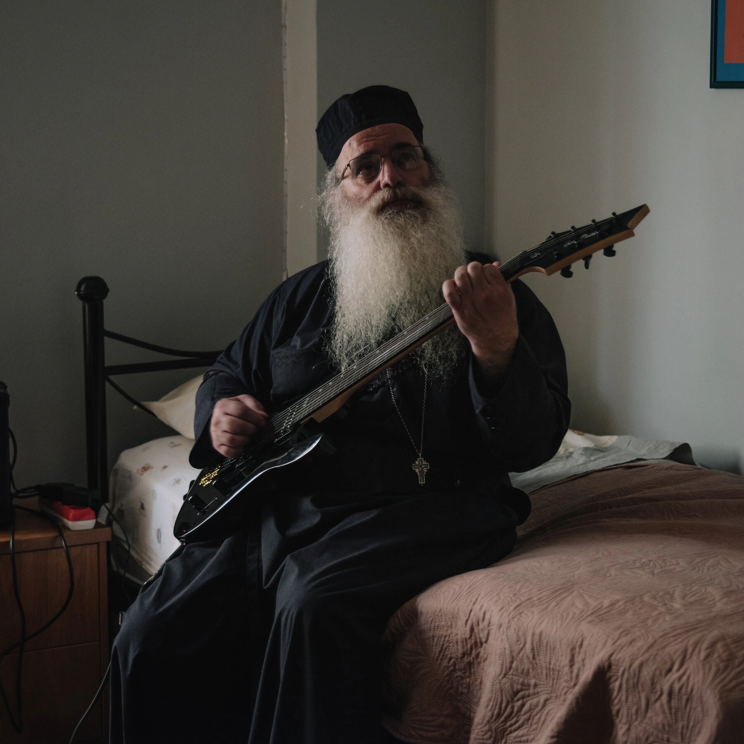 From Altar to Amplifier: Greek Priest's Drone Metal Hits U.S. Festival Stage!