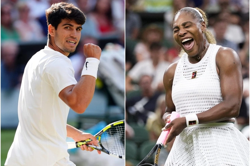 Serena & Alcaraz Ignite US Open! 🎾 Mixed Doubles Return Thrills Fans!