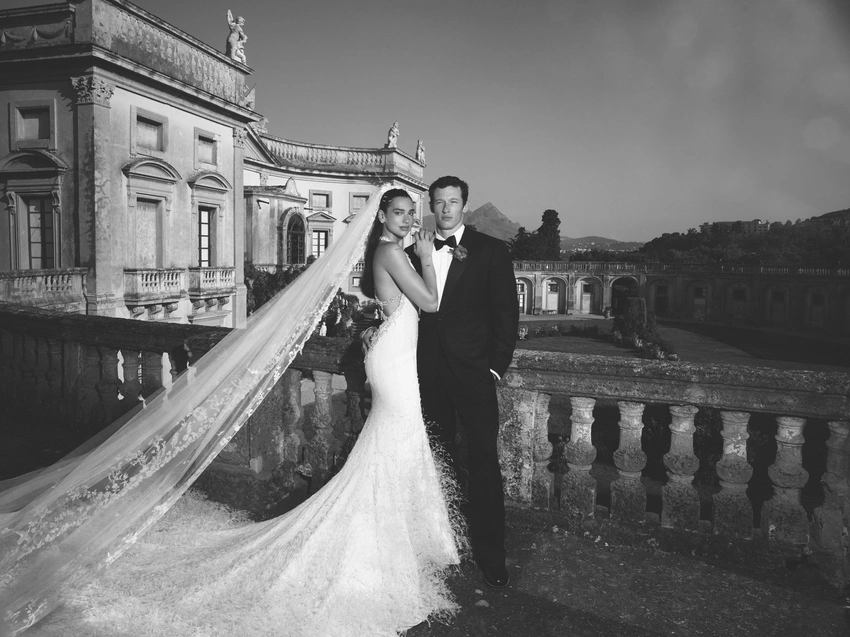 Dua Lipa Dazzles in Chanel Haute Couture for Sicily Wedding!