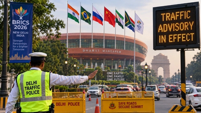 BRICS Summit 2026: Delhi on High Alert as PM Modi, Xi Jinping Meet!