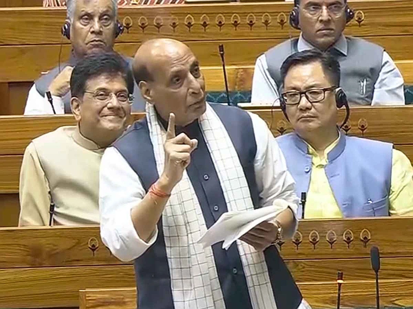 Bold Move, New Chapter: Rajnath Singh Calls Out Operation Sindoor in Rajya Sabha