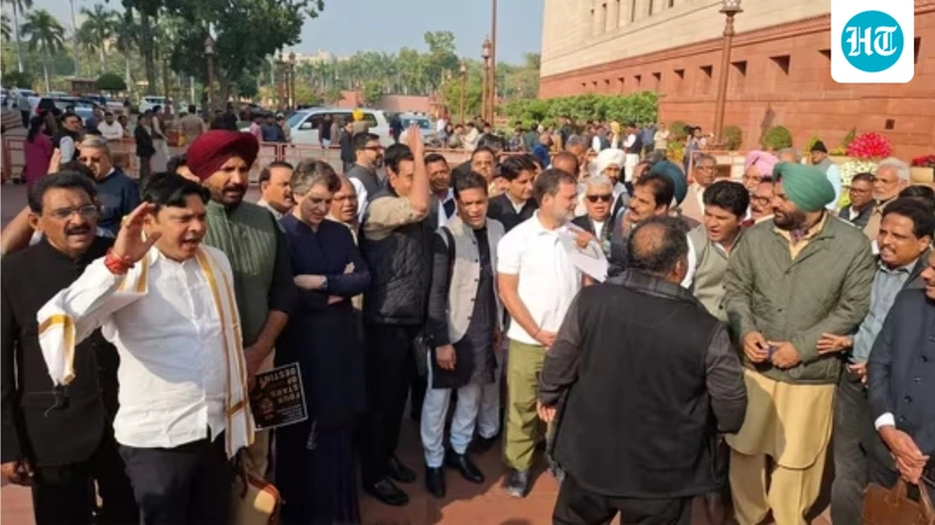 Om Birla Moves to Revoke Suspension of 8 Opposition MPs