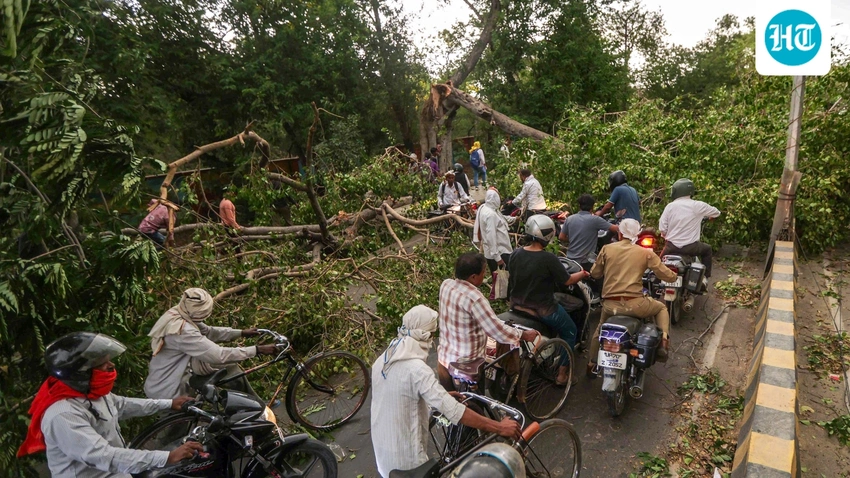 UP Storm Toll Hits 89 as Relief Push Goes Into 24 Hours