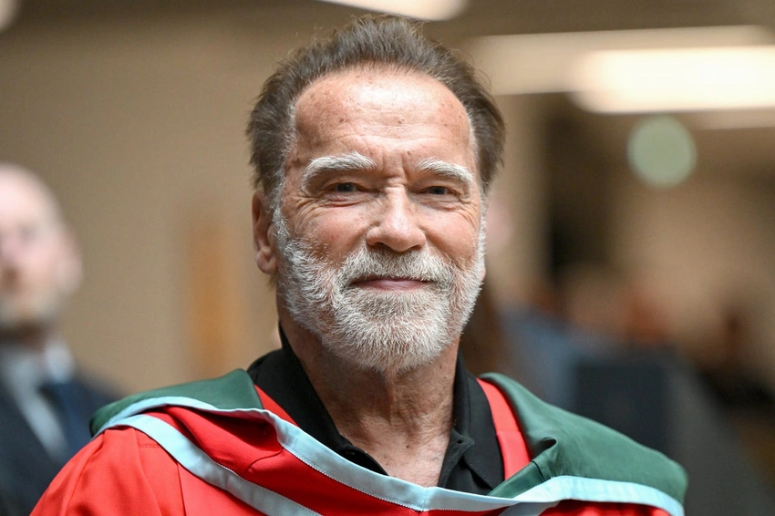 Schwarzenegger Honoured with Honorary Degree in Belfast