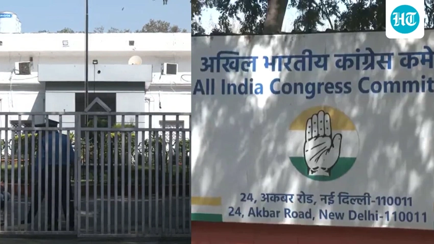 Centre Orders Congress to Vacate Akbar Road HQ, Raisina Road Premises