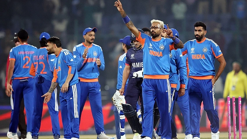 India crushes Namibia by 93 runs in Delhi for biggest T20 World Cup win