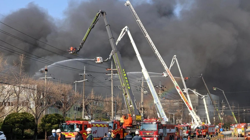 Daejeon Car-Parts Plant Fire Leaves Dozens Injured, Toll Rises